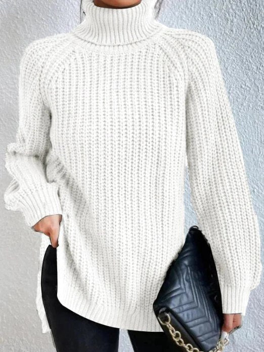 Damen Rollkragenpullover Weich &amp; Warm