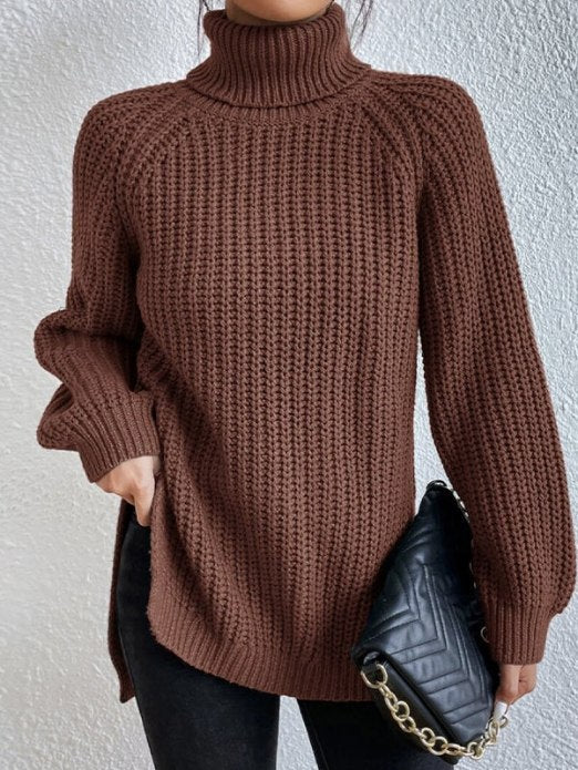 Damen Rollkragenpullover Weich &amp; Warm