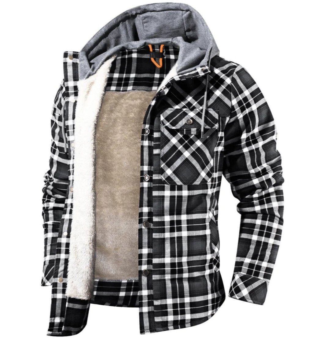 Herren Outdoor Jacke Camo