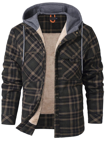 Herren Outdoor Jacke Camo