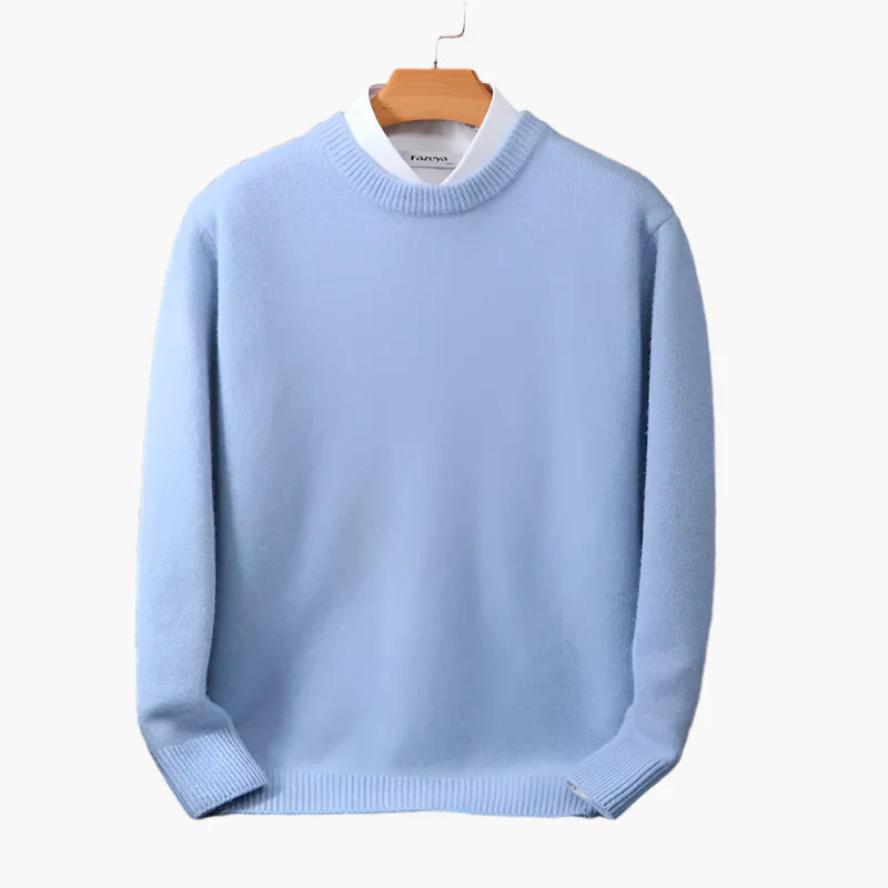 Eleganter Business Pullover mit Kragen