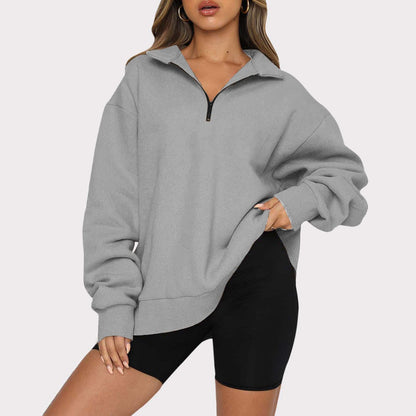 Stylische Winterjacke Zip Jumper Modern Lässig
