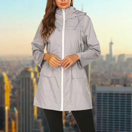 Wasserdichte Regenjacke Damen Outdoor