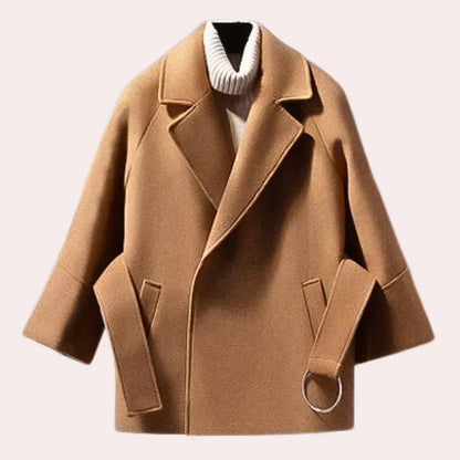 Modische Damenjacke mit Gürtel Elegant