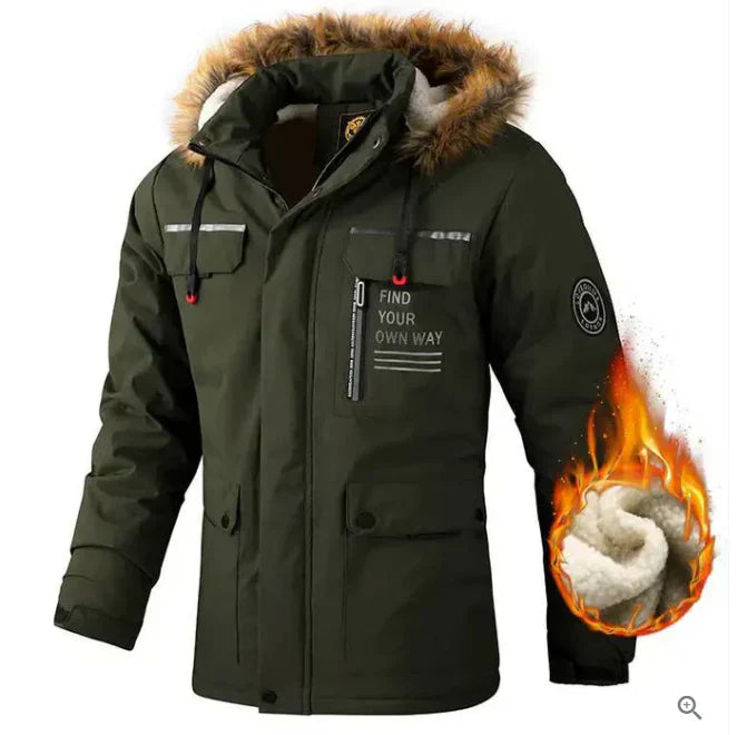 Wasserdichte Winterjacke Herren Premium Qualität