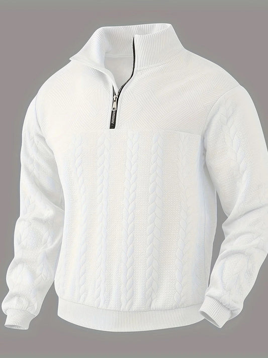 Herren Pullover Warm Strick Winter - IdealeKleiden
