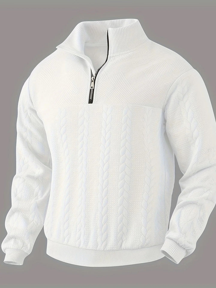 Herren Pullover Warm Strick Winter - IdealeKleiden