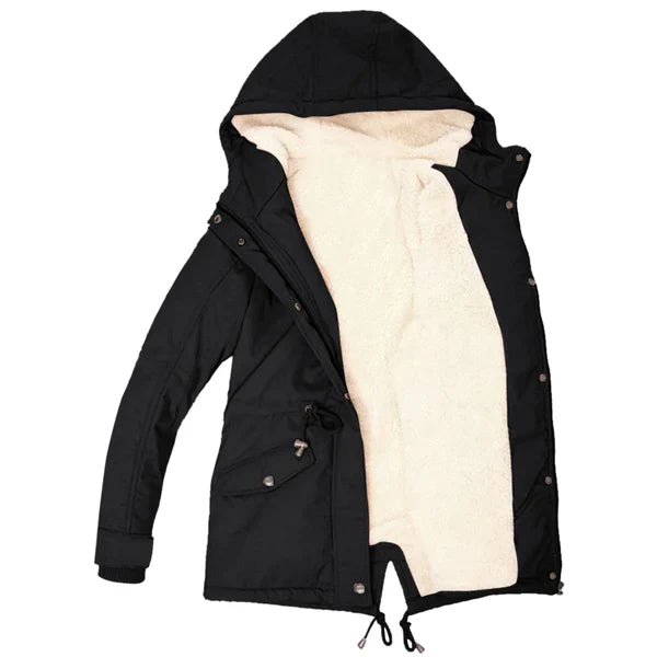 Stylische Winterjacke Gefüttert Warm - IdealeKleiden
