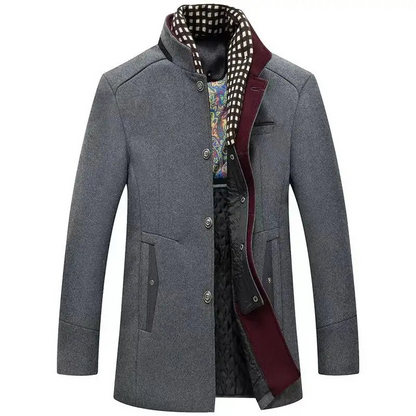 Herren Winterjacke Warm Stylish Stehkragen