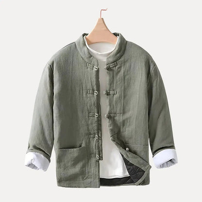 asiatische Gepolsterte Jacke Traditionell