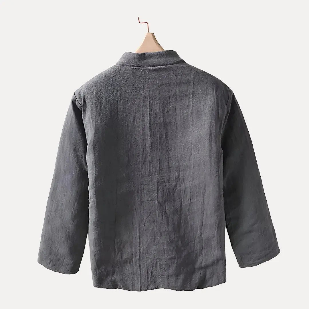 asiatische Gepolsterte Jacke Traditionell - IdealeKleiden
