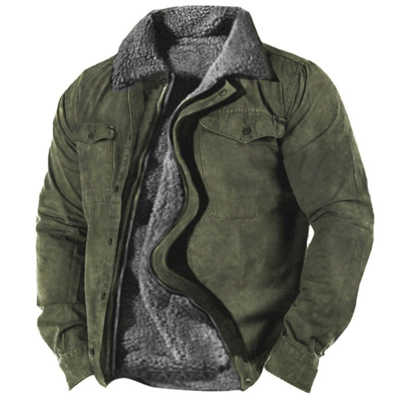 Warmes Wintermantel Design Herren