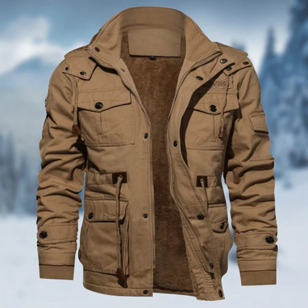 Stylische Damenjacke Herbst Winter Kapuze - IdealeKleiden