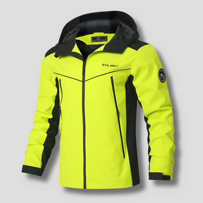 Warme Skijacke Winter Waterproof Kapuze