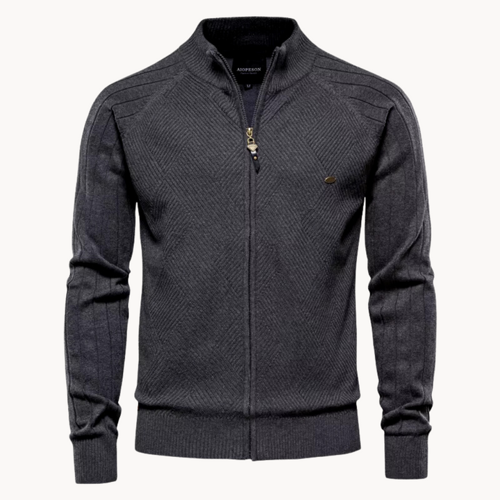 Herren Cardigan Modern Strick Design