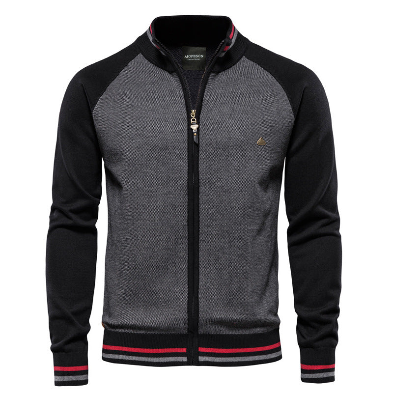 Herren Cardigan Modern Strick Design