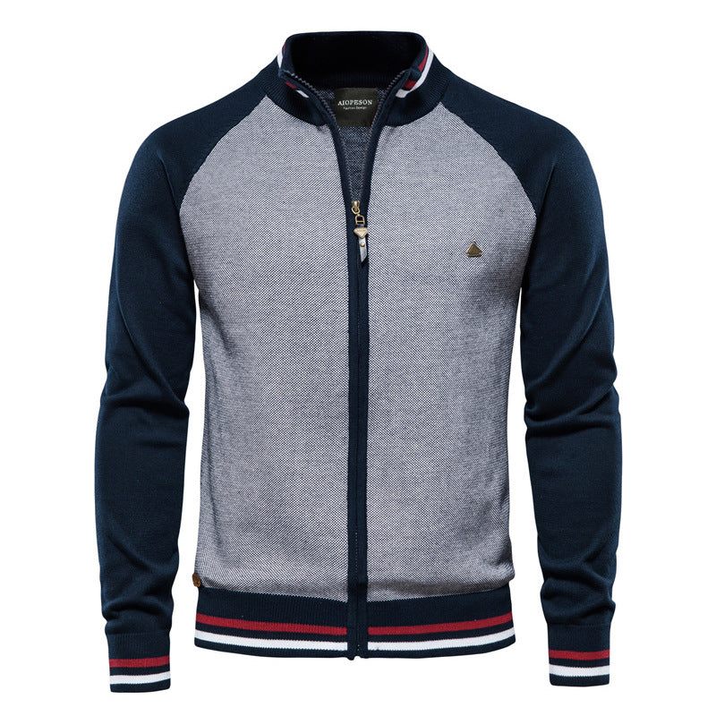 Herren Cardigan Modern Strick Design