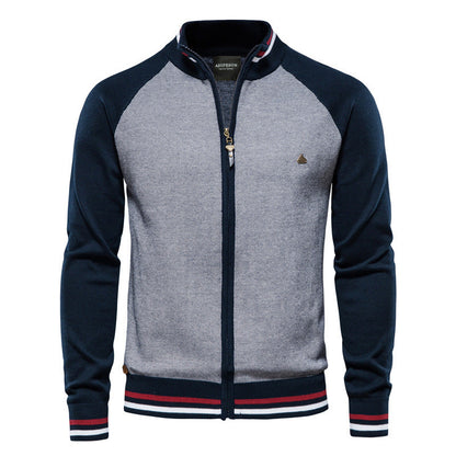 Herren Cardigan Modern Strick Design