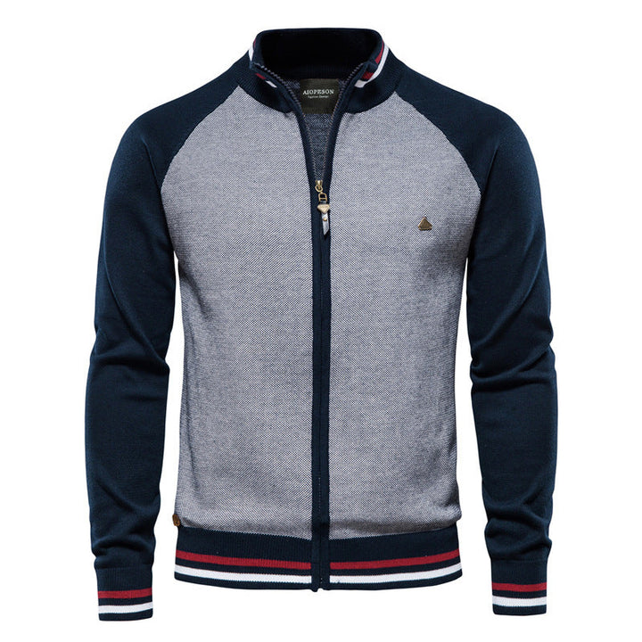 Herren Cardigan Modern Strick Design
