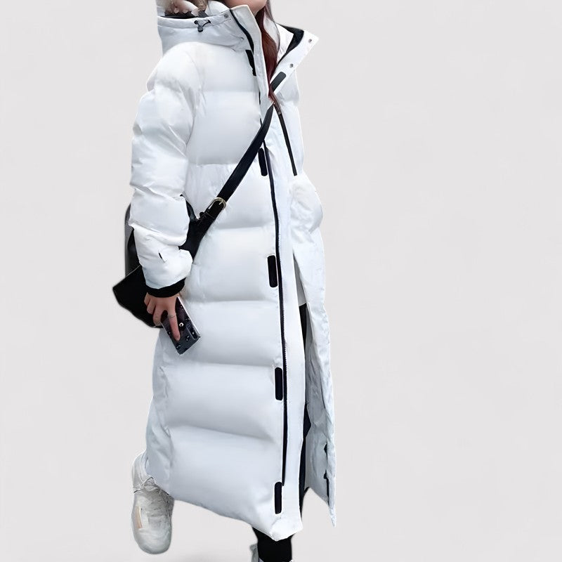 Warme Damen-Parka mit Kapuze Winterjacke