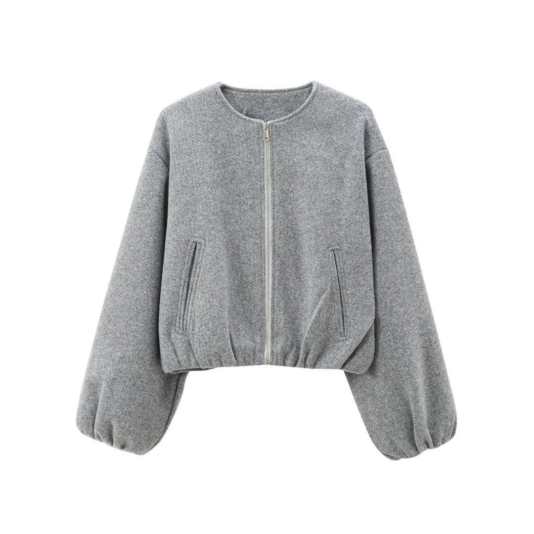 Damen Bomberjacke Stretch Modern Design