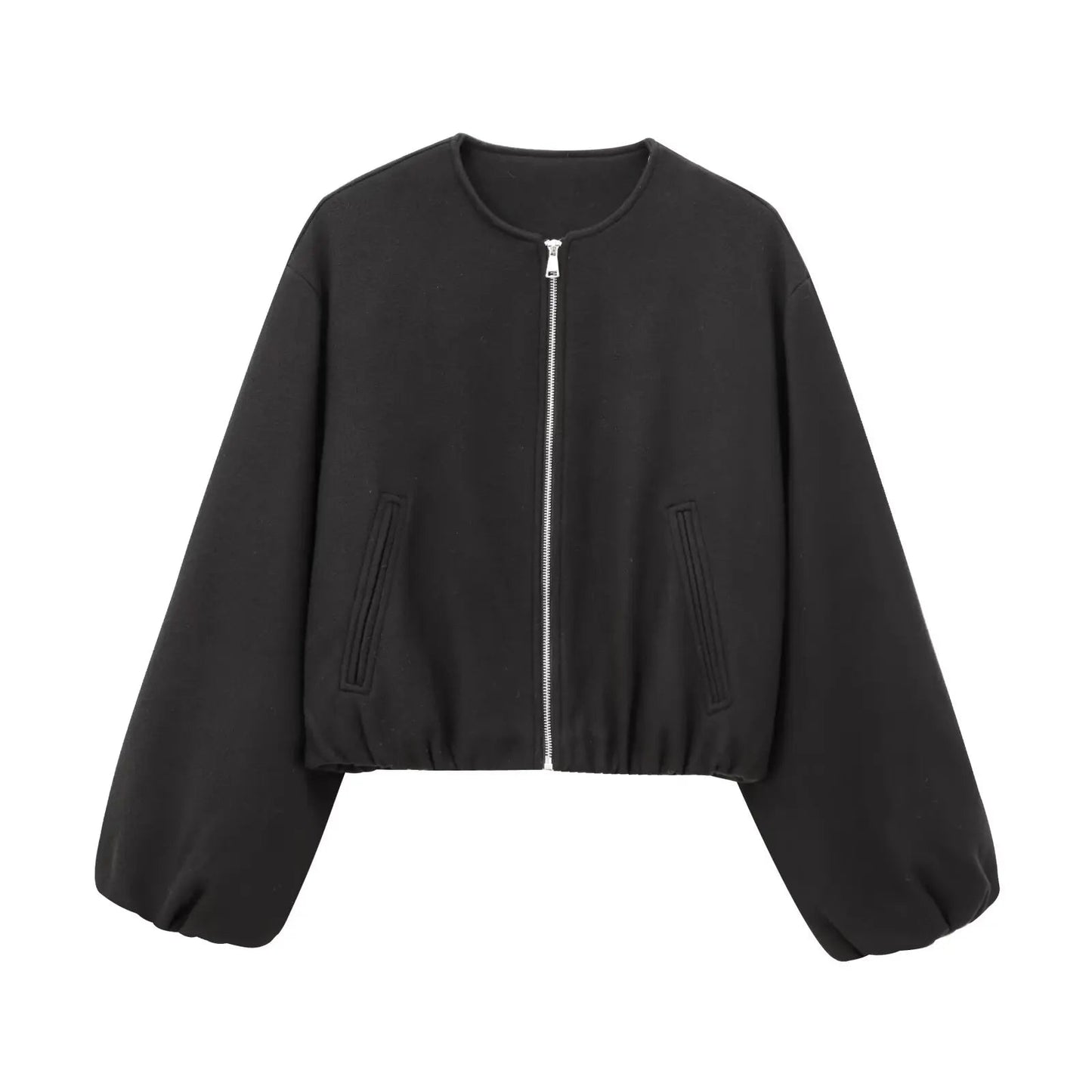 Damen Bomberjacke Stretch Modern Design