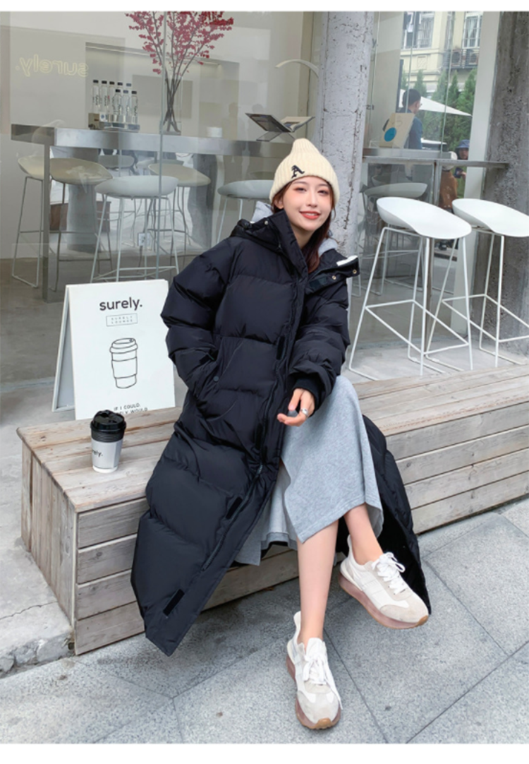Warme Winterjacke DaunenParka Damen