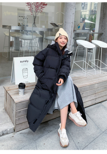 Warme Winterjacke DaunenParka Damen