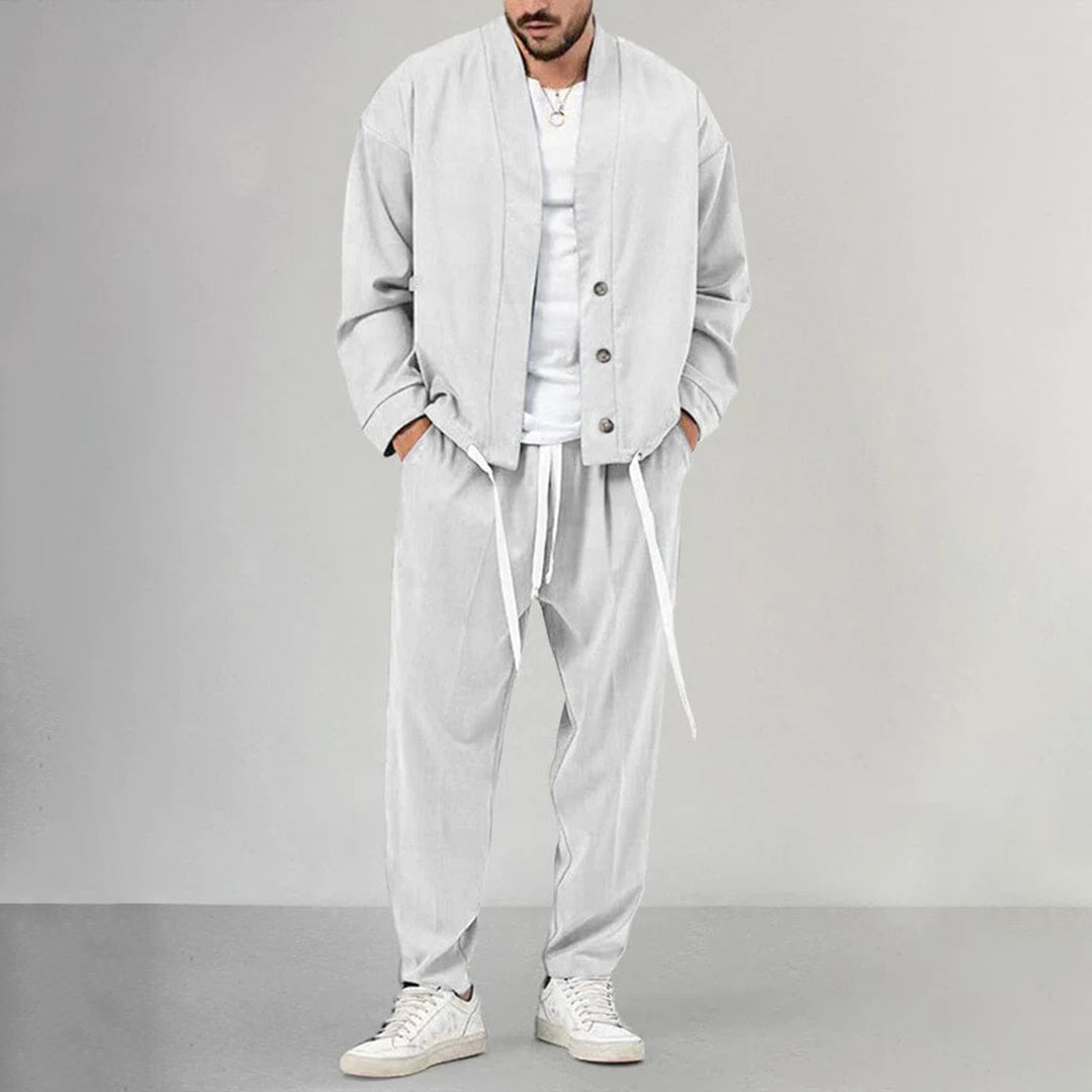 Männer Sport-Outfit Zweiteiler Set