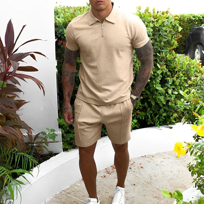 Sommer Set Männer: T-Shirt und Shorts Komfort