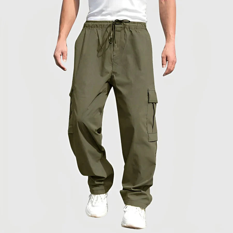Bequeme Cargohose Mit Kordelzug