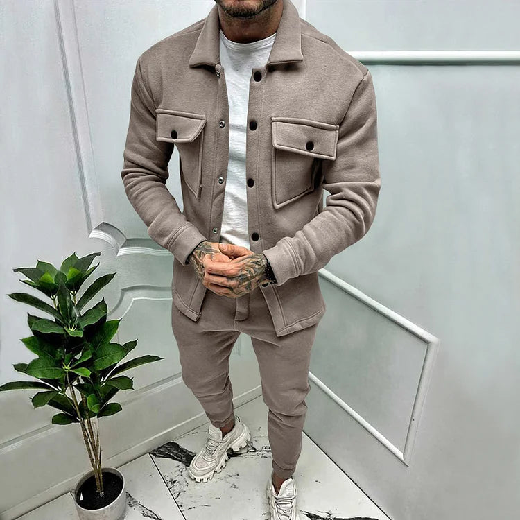Herren 2-teiliges Anzug Set Modern