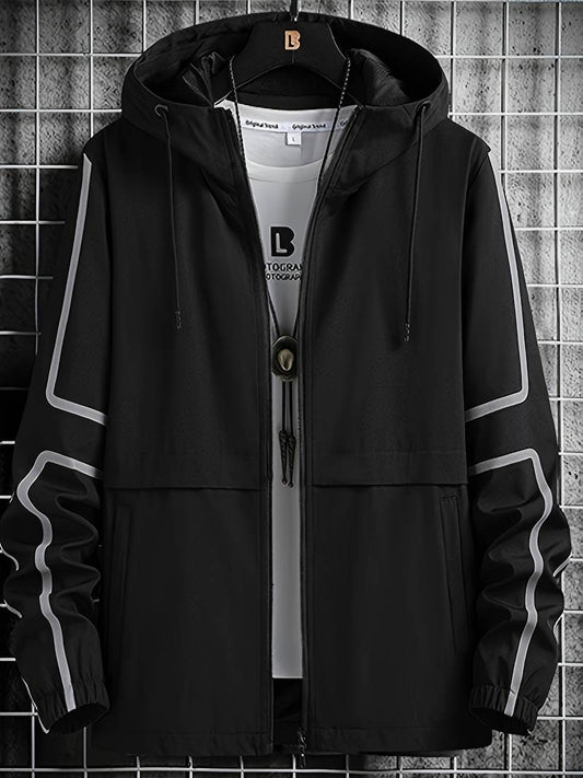 Herrenjacke Grafik-Design Trendy Style - IdealeKleiden