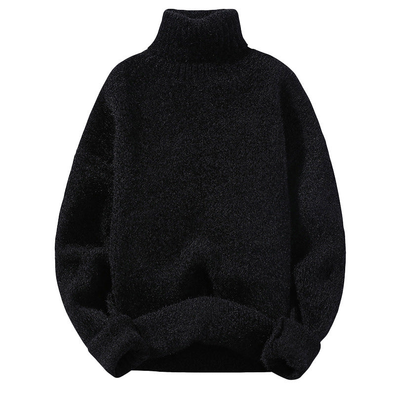 Weiches Strickkleid Rollkragen - IdealeKleiden