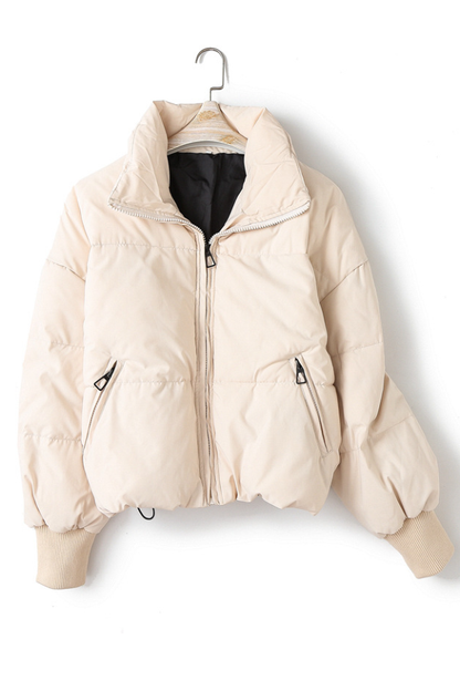 Moderne Damenjacke Baumwolle Locker