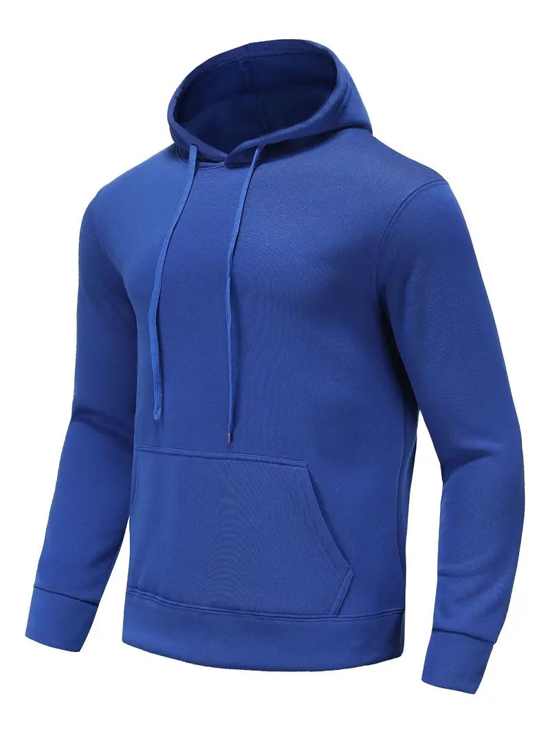 Herren Pullover Kapuze Modern Kordelzug