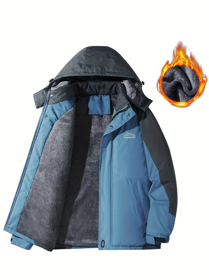 Warme Winterjacke Herren Wasserdicht Isoliert