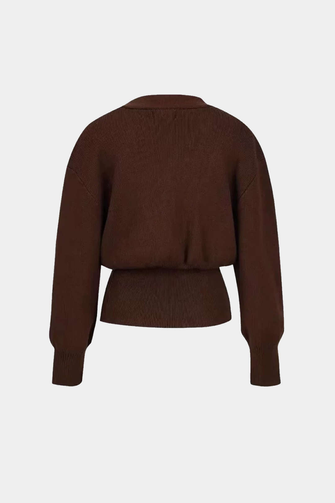 Damen Pullover Cardigan V-Ausschnitt Modern - IdealeKleiden