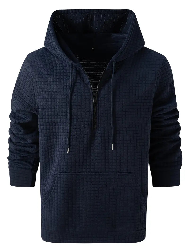 Leichter Waffel-Hoodie für Herren Sportlich