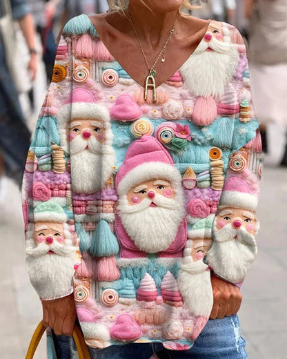Weihnachtskleid Bunt Festlich