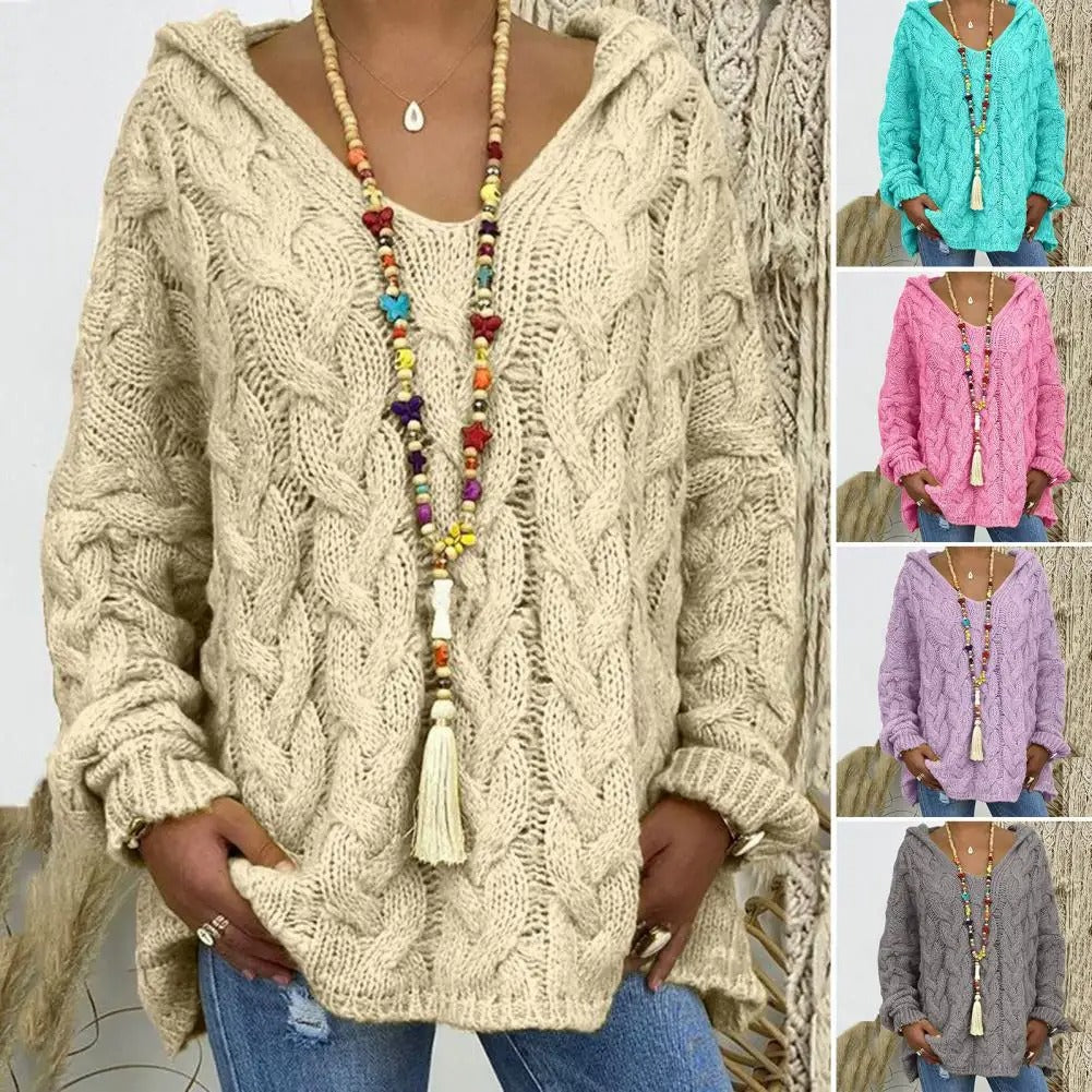 Gemütlicher Strickhoodie Ultimative Bequemlichkeit