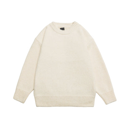 Klassischer Wollpullover Elegant Damen