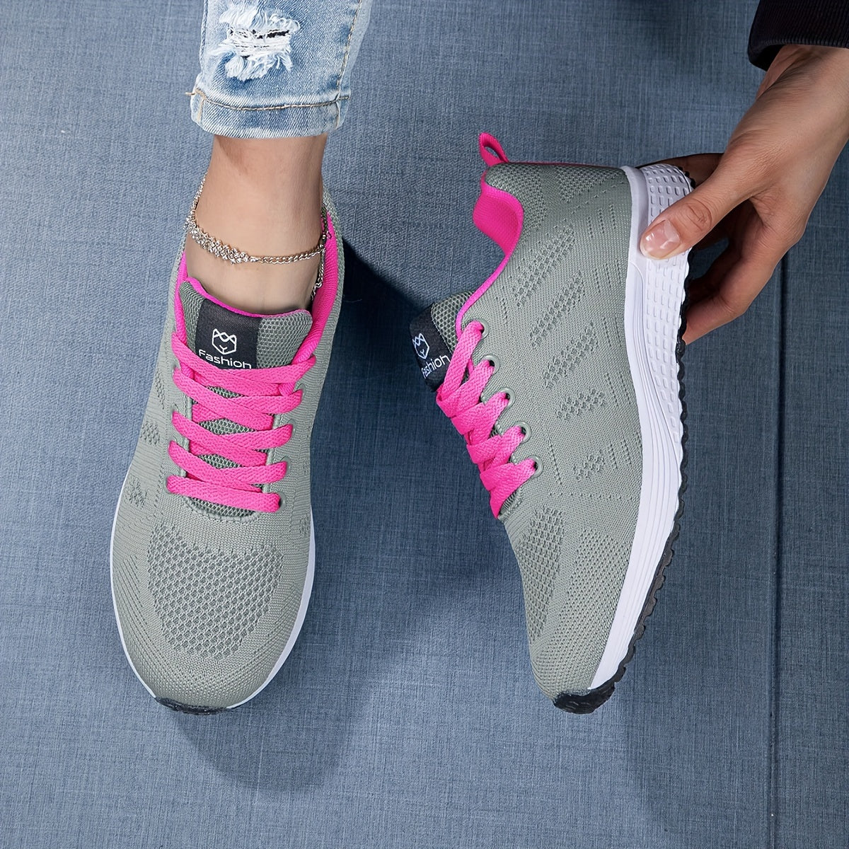 Damen Sneaker Leicht Sportlich