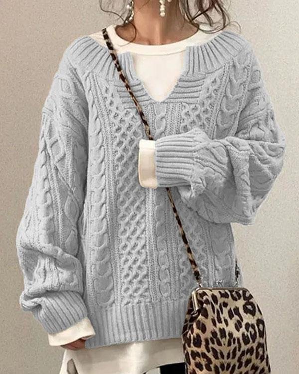 Soft Pullover Kuschelwarm Elegant