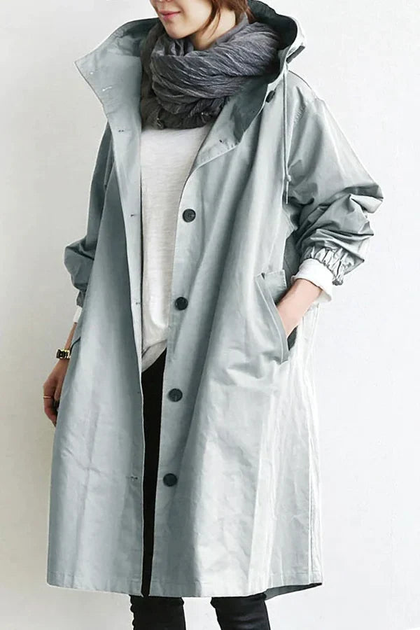 Stilvolle Regenjacke Damen Slim Fit
