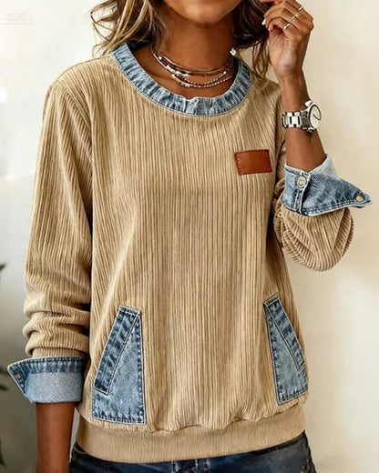 Stylische Denim Umhängetasche Leicht Lässig