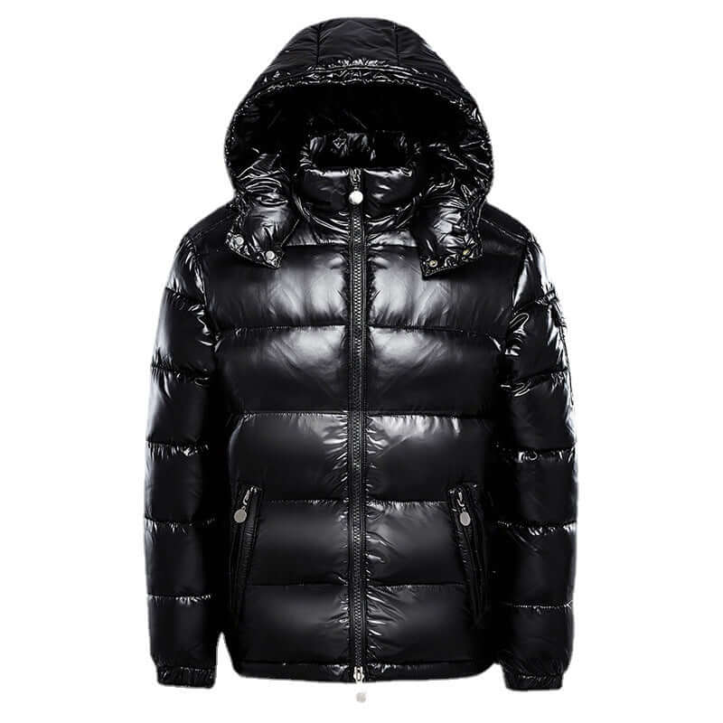 Herren Daunenjacke Slim Fit Winter