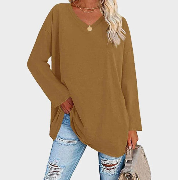 Stylisher Pullover Langärmlig Damen