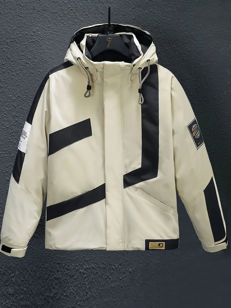 Herren Winterjacke Winddicht Isoliert