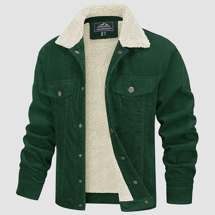 Modische Cordjacke Herren Trend